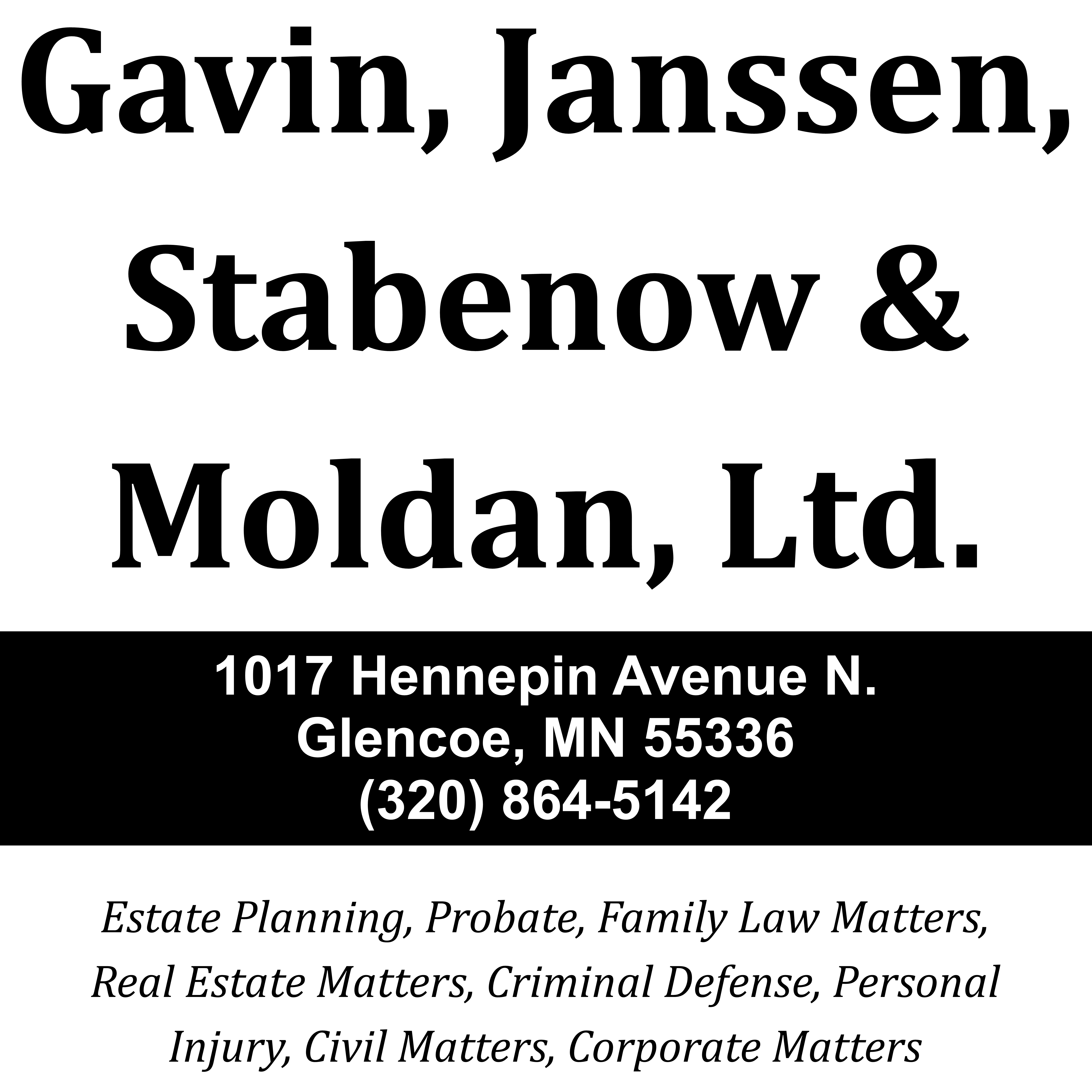Gavin, Janssen, Stabenow & Moldan, Ltd.